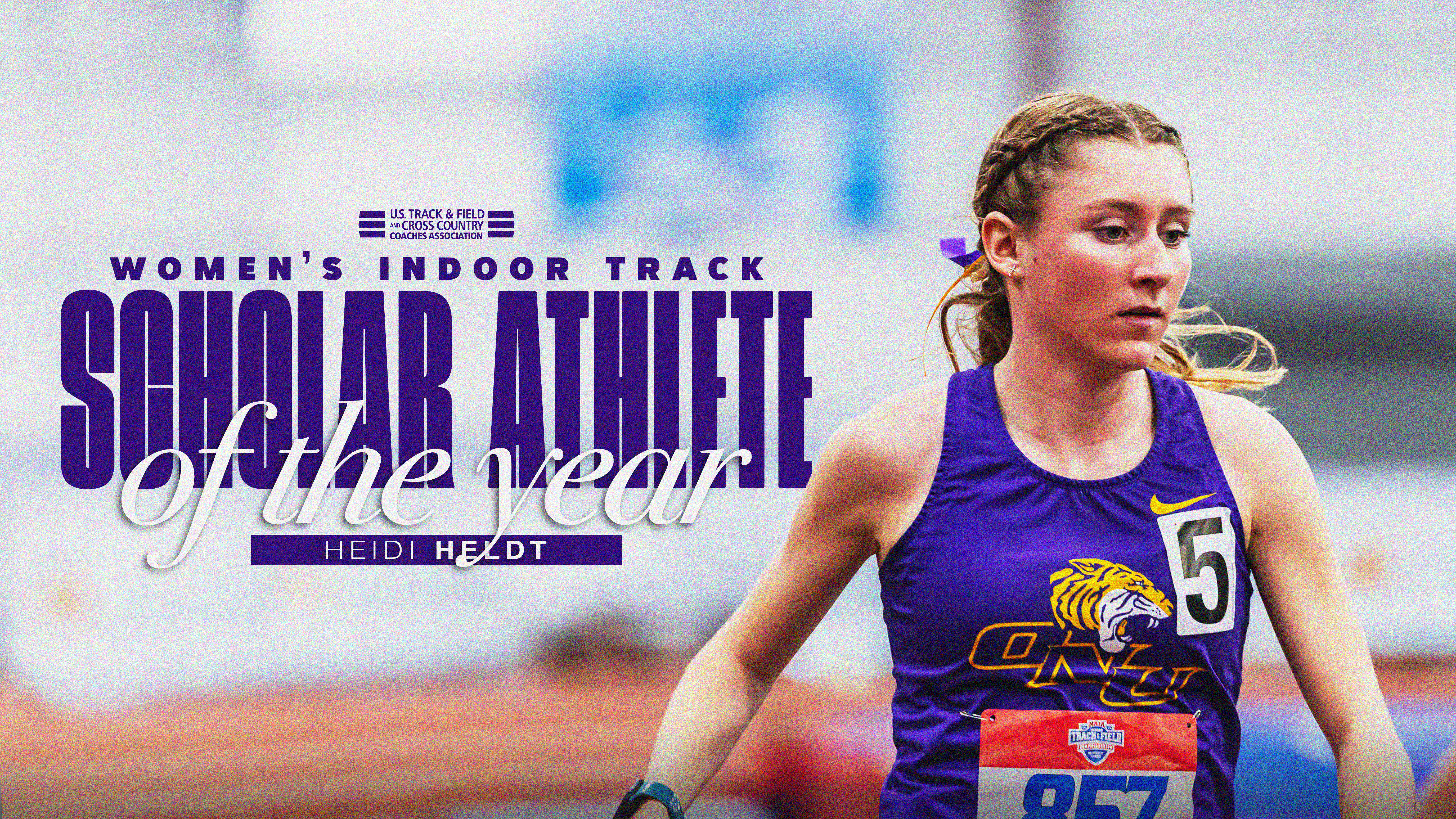 HEIDI HELDT NAMED NAIA NATIONAL SCHOLAR TRACK ATHLETE OF THE YEAR