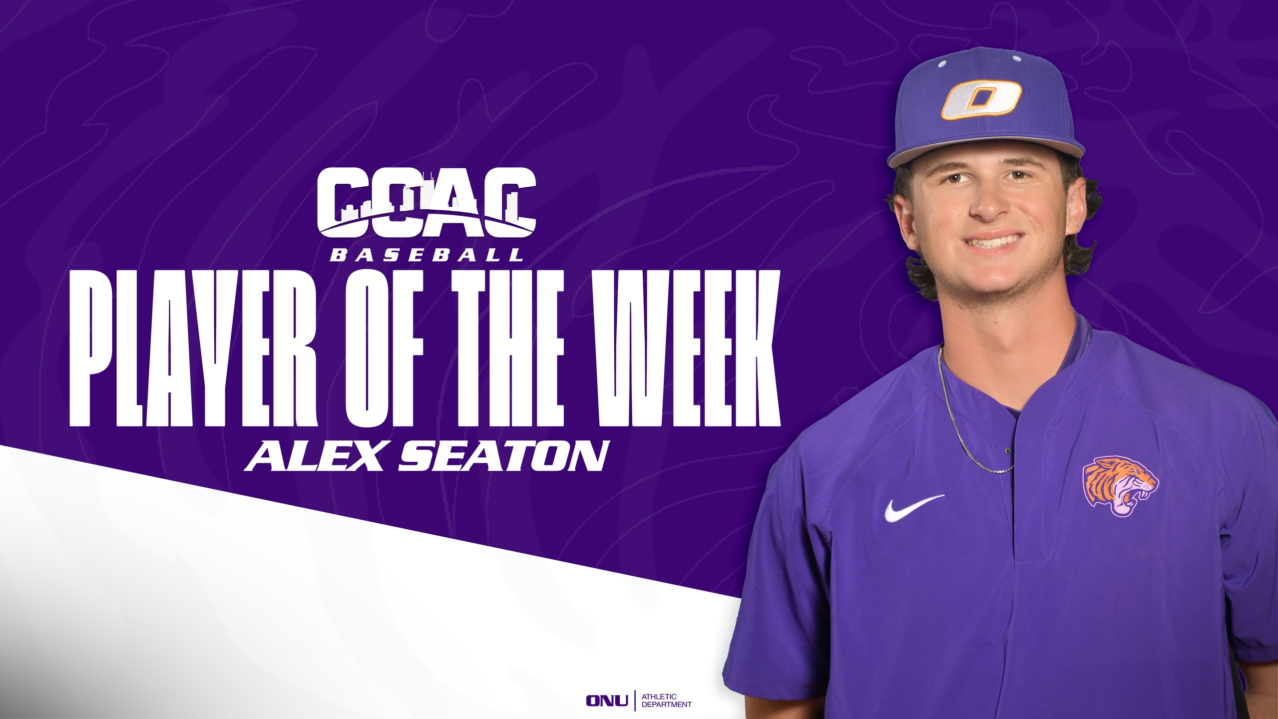 SEATON AWARDED PLAYER OF THE WEEK HONOR AFTER .642 OBP PERFORMANCE