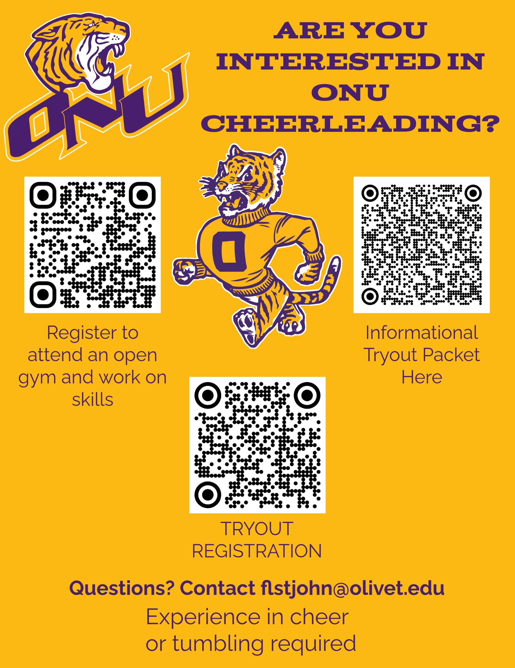 Get ready for Tryouts