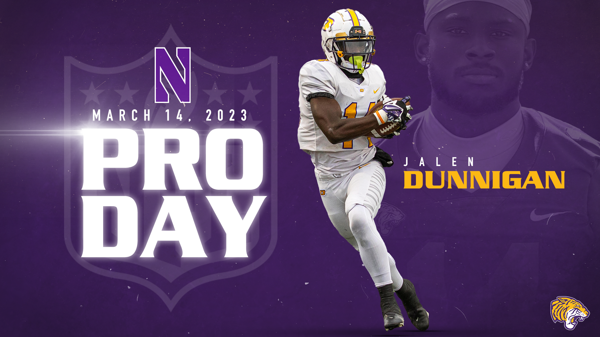 DUNNIGAN SET TO PARTICIPATE IN NORTHWESTERN'S NFL PRO DAY