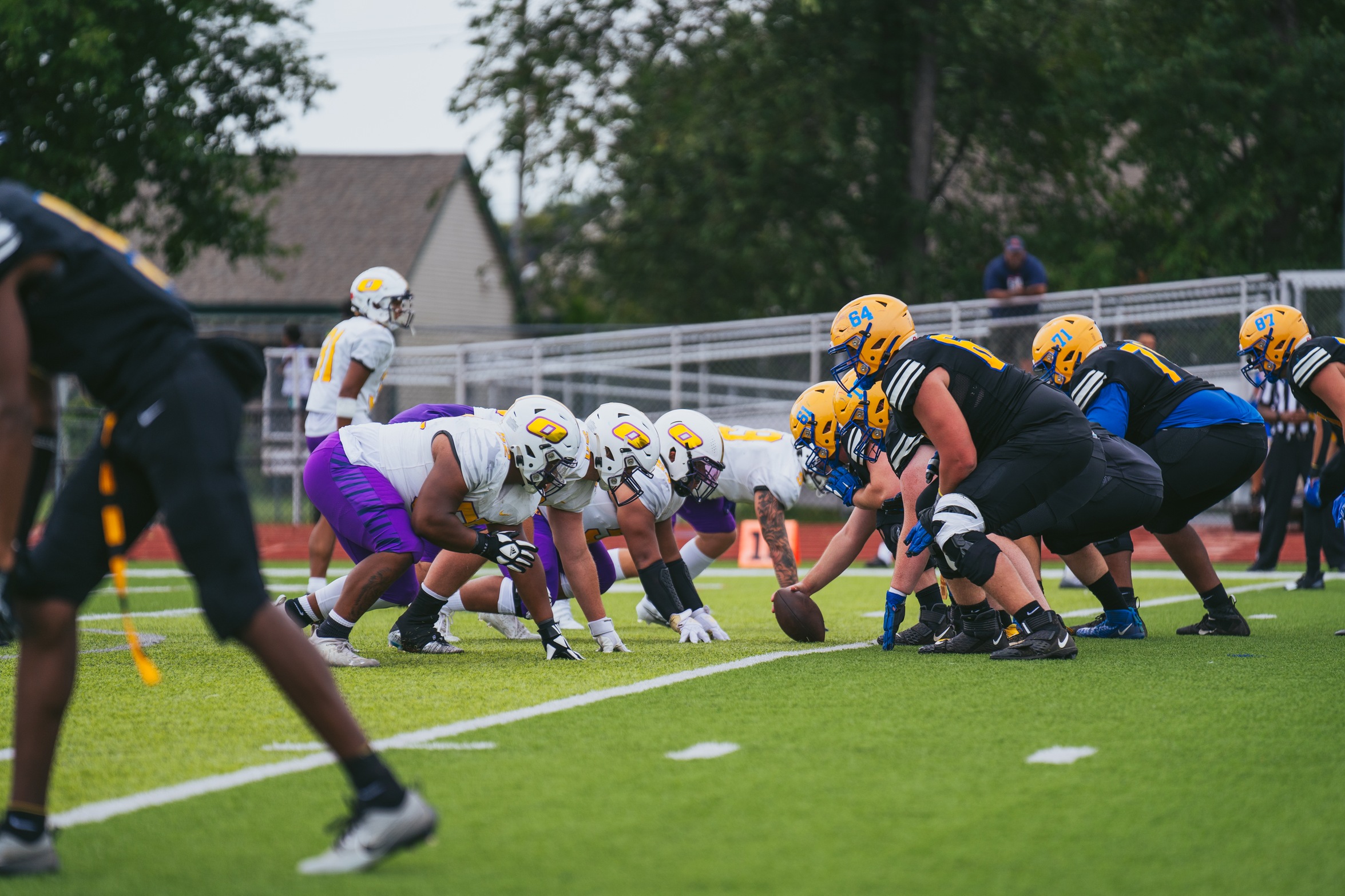 ONU FORCES SIX TAKEAWAYS IN 35-7 ROUT OF FIGHTING SAINTS
