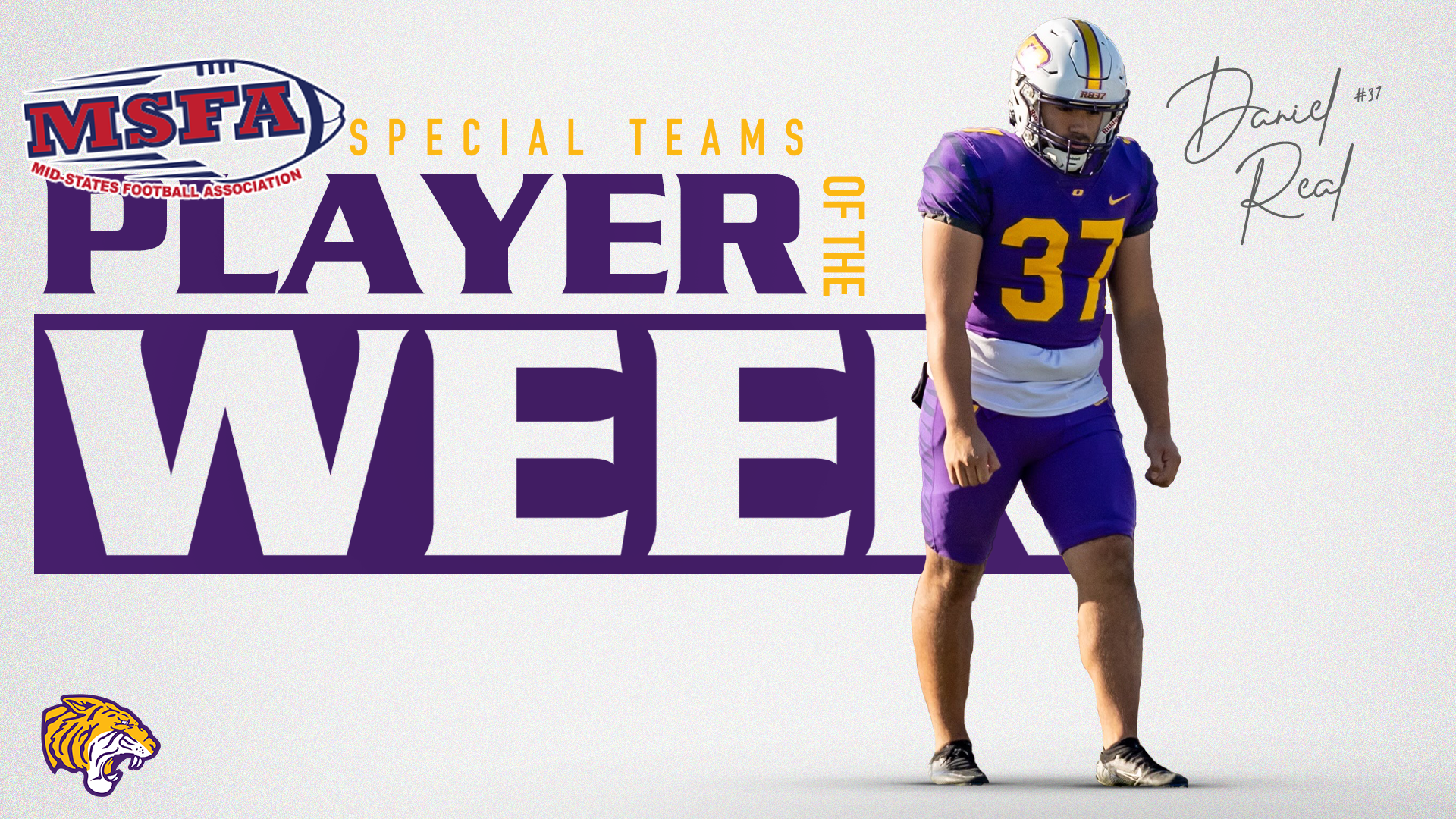 PERFECT PERFORMANCE NETS REAL MSFA WEEKLY SPECIAL TEAMS HONOR