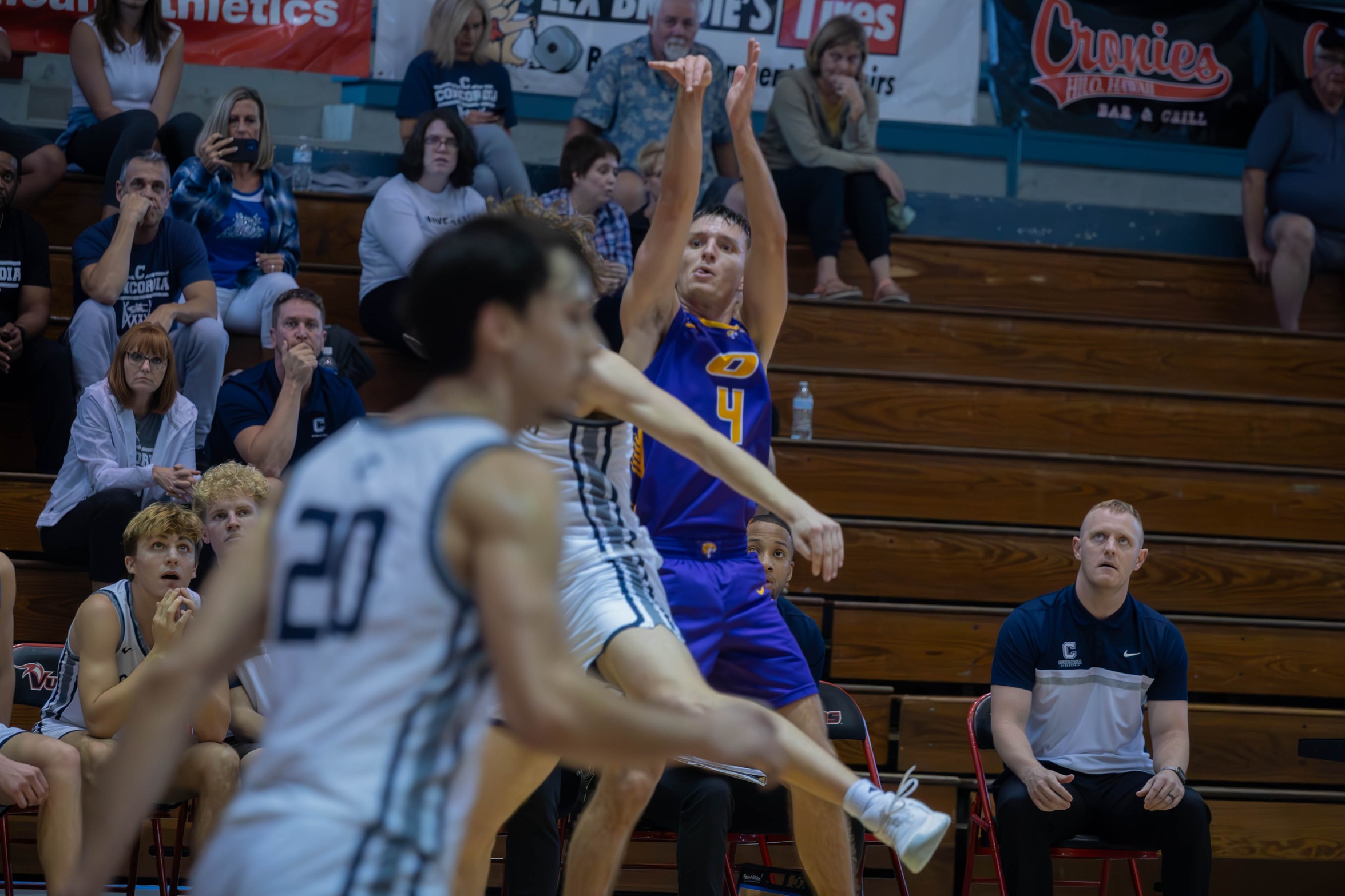 PFLEDERER NETS 1,000th CAREER POINT AS No. 19 TIGERS SPLIT TWO IN HAWAII