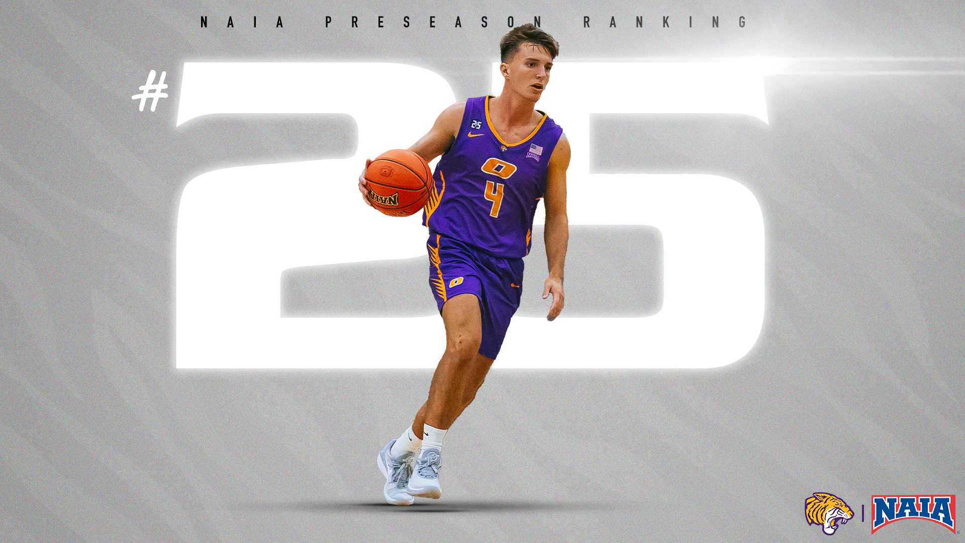 TIGERS ROUND OUT PRESEASON NAIA COACHES&rsquo; POLL AT NO. 25