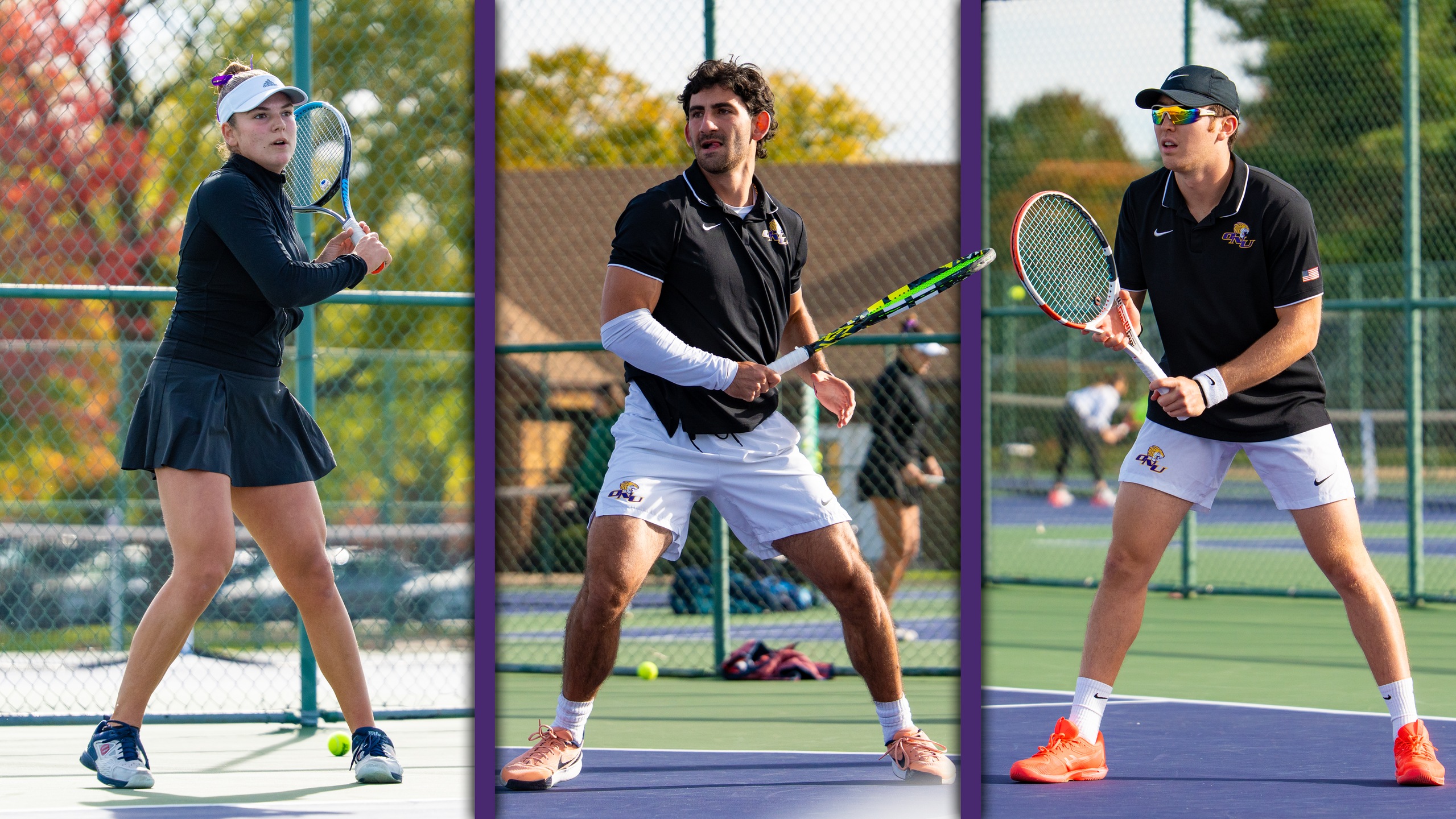 LUNA, SALEH, AND HAWS BATTLE AT NAIA TENNIS INDIVIDUAL CHAMPIONSHIPS