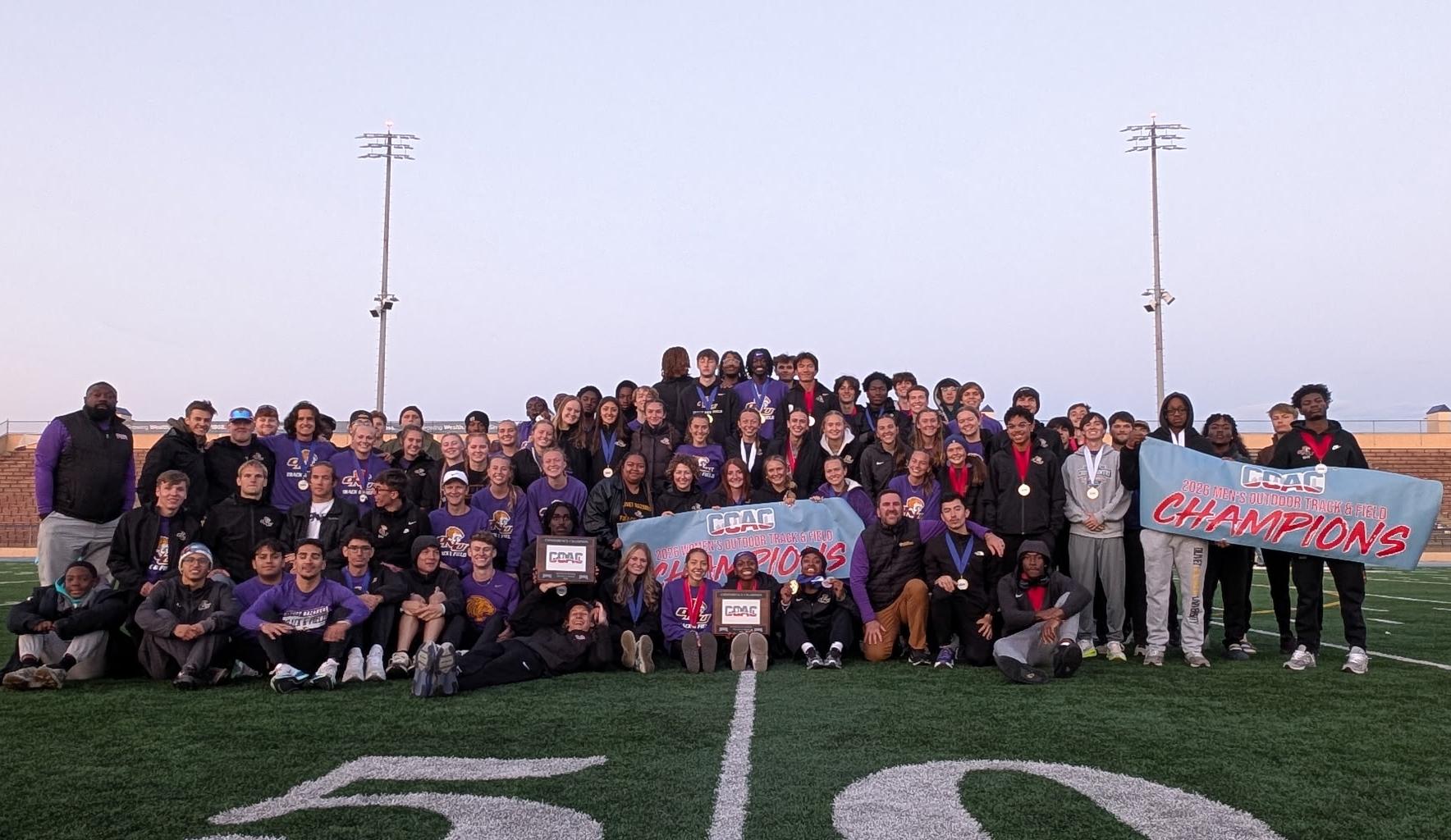 TIGERS SWEEP CCAC OUTDOOR TRACK & FIELD TITLES