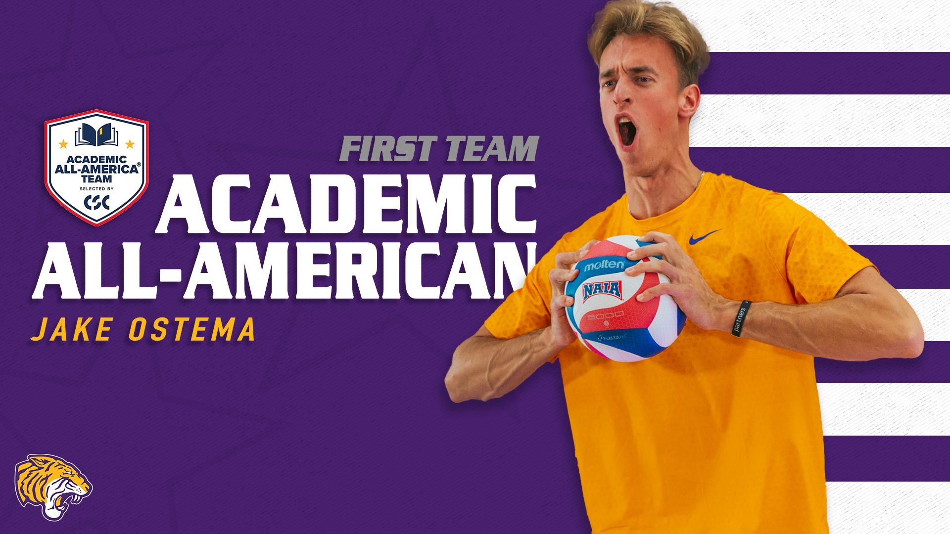OSTEMA EARNS CSC FIRST TEAM ACADEMIC ALL-AMERICA HONORS