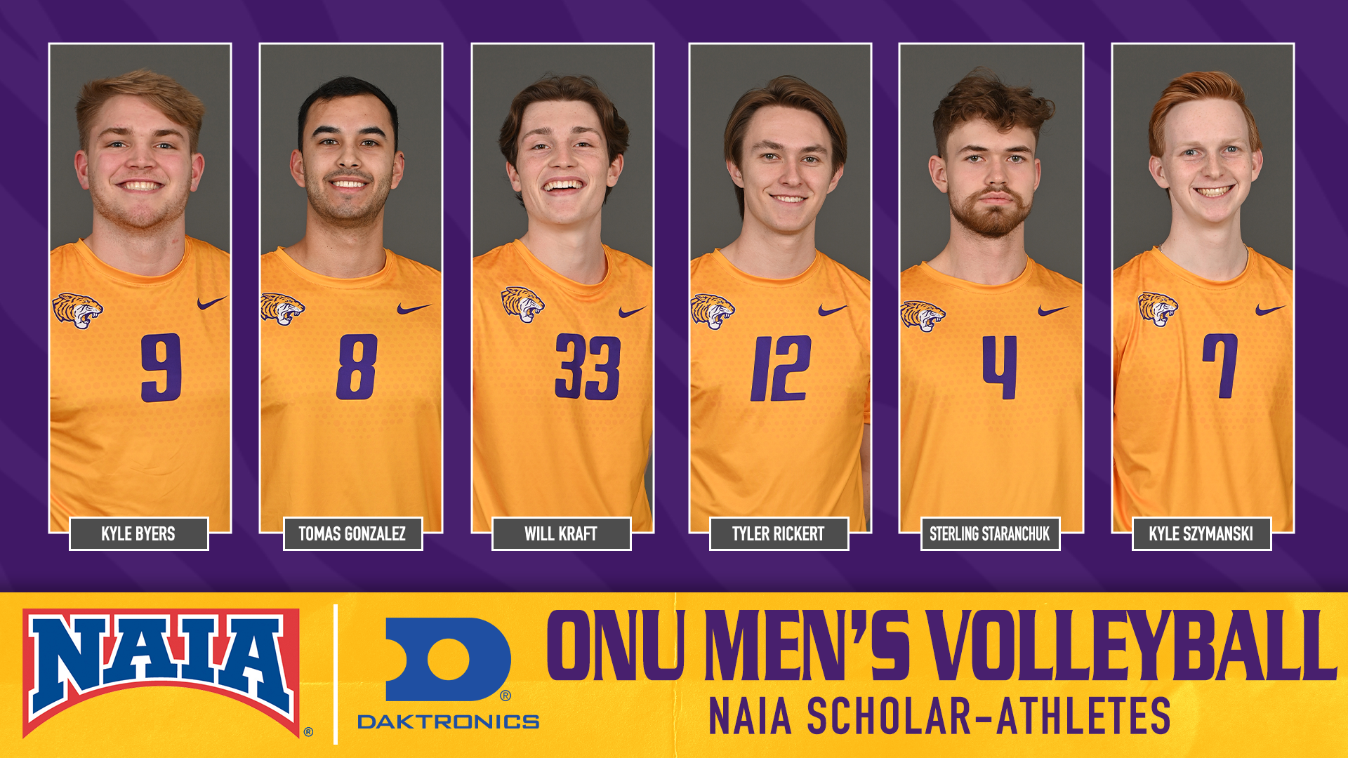 MEN&rsquo;S VOLLEYBALL NAMES SIX TO NAIA SCHOLAR-ATHLETE HONOR ROLL