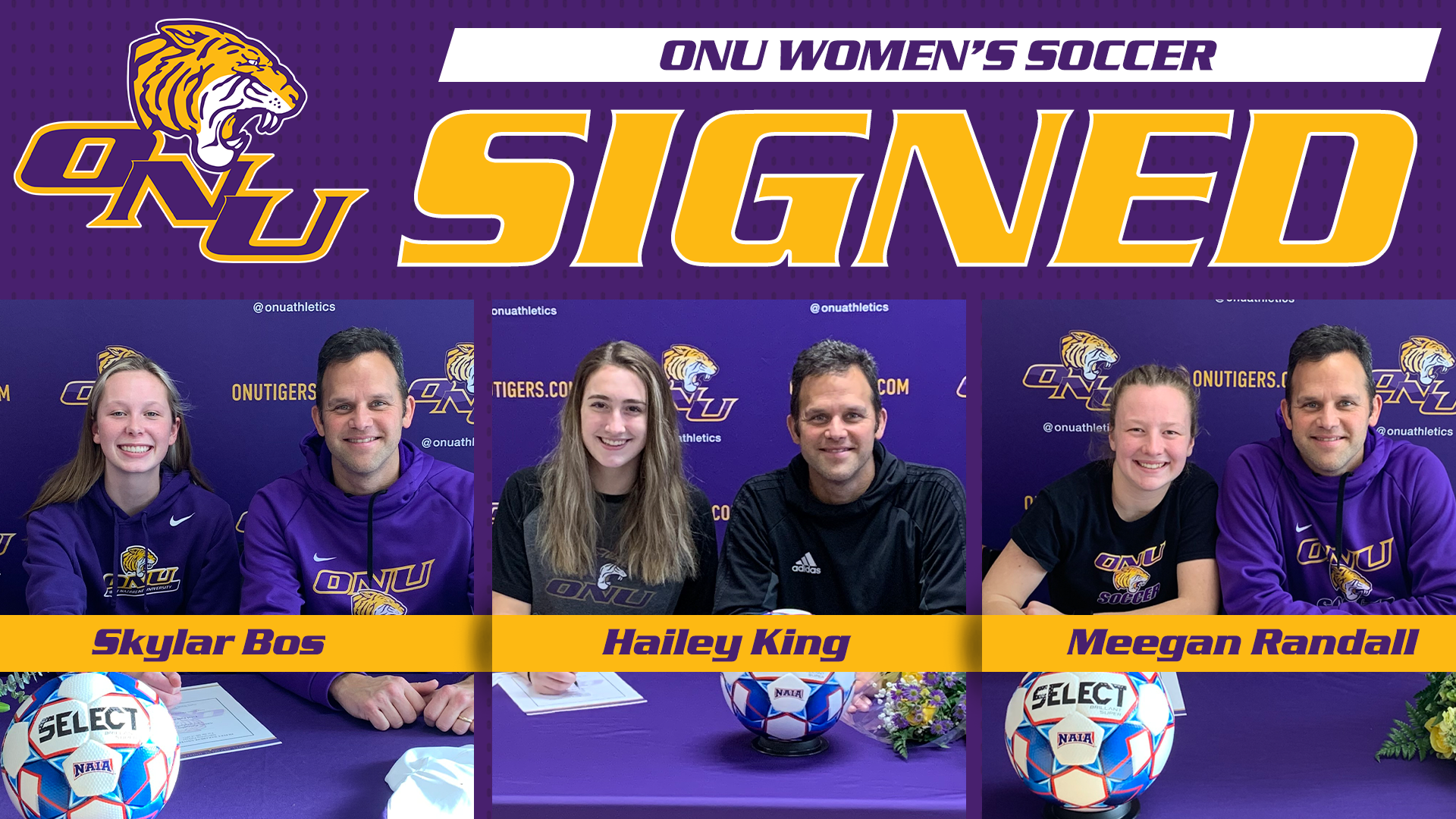 BOS, KING, AND RANDALL SIGN WITH TIGERS TO JOIN 2023 INCOMING CLASS
