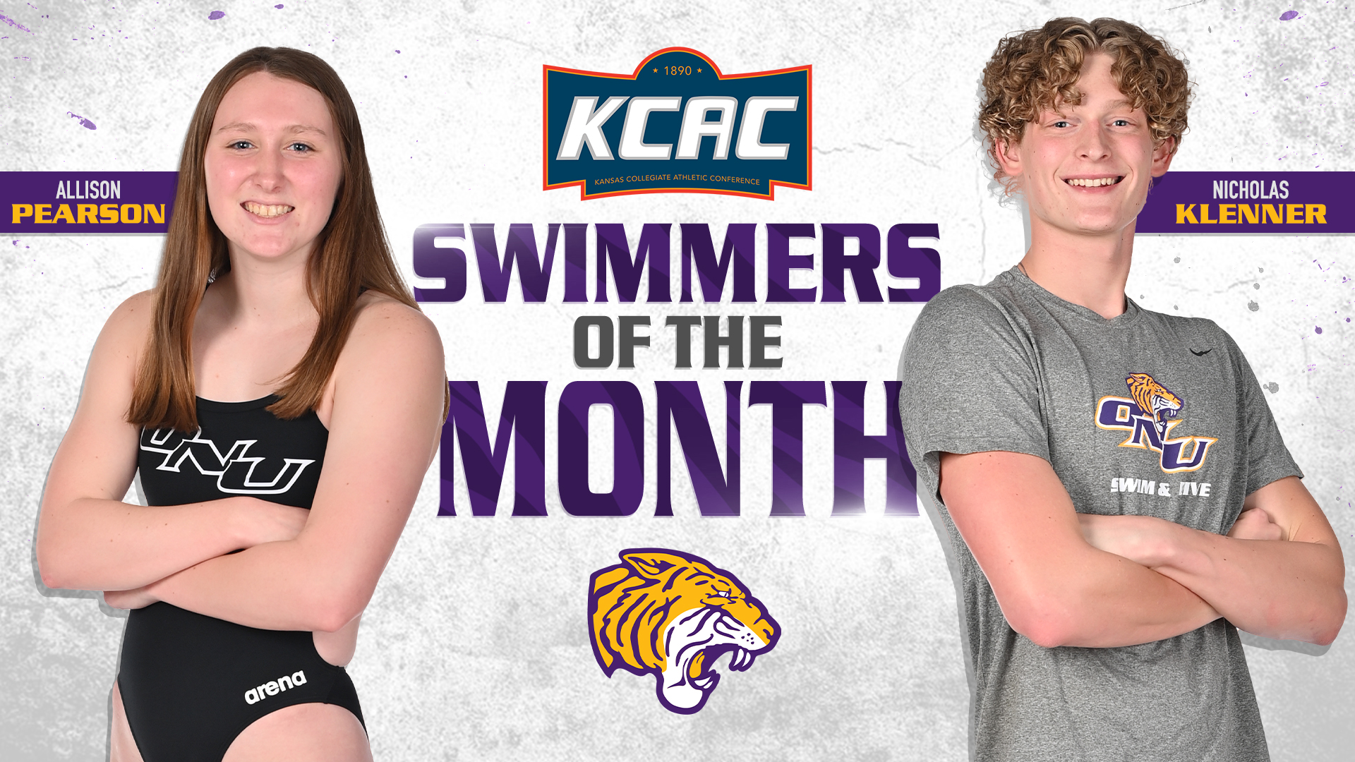 ONU SWEEPS FIRST KCAC SWIMMER OF THE MONTH HONORS
