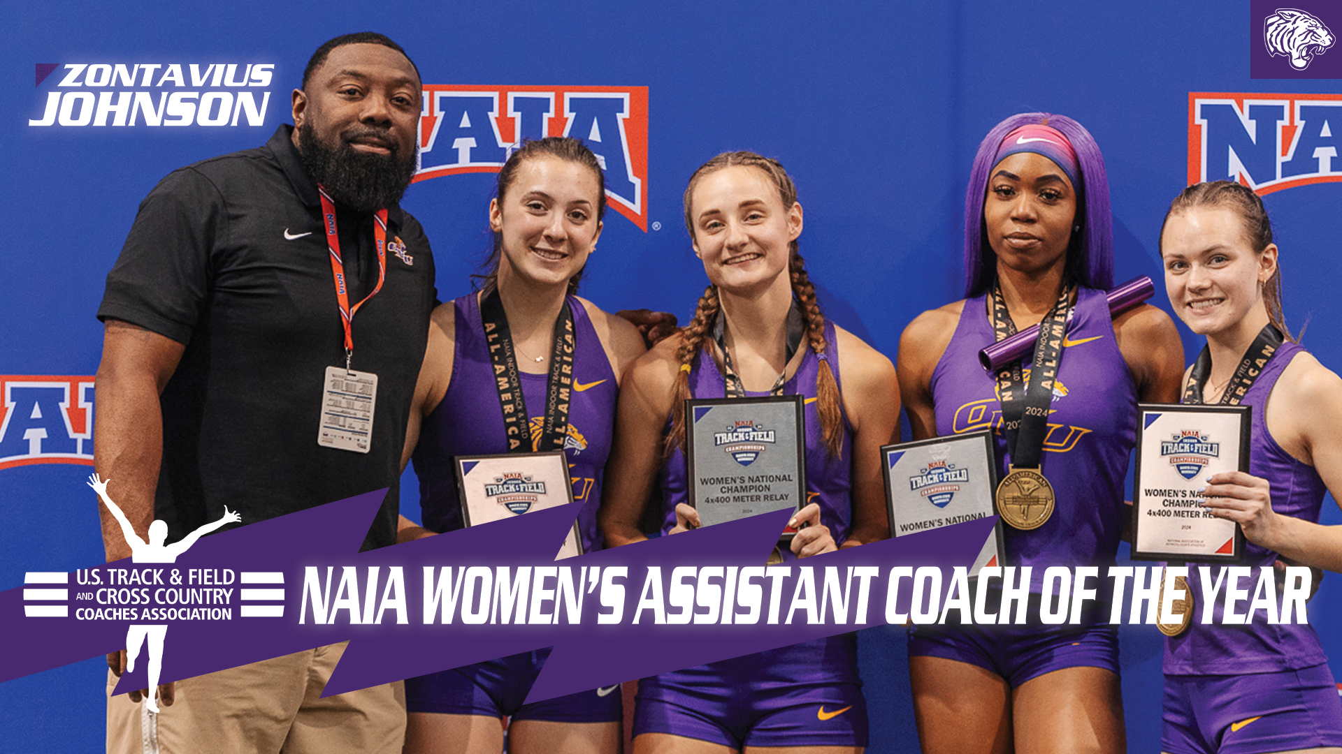 ZONTAVIUS JOHNSON NAMED NAIA WOMEN&rsquo;S ASSISTANT COACH OF THE YEAR