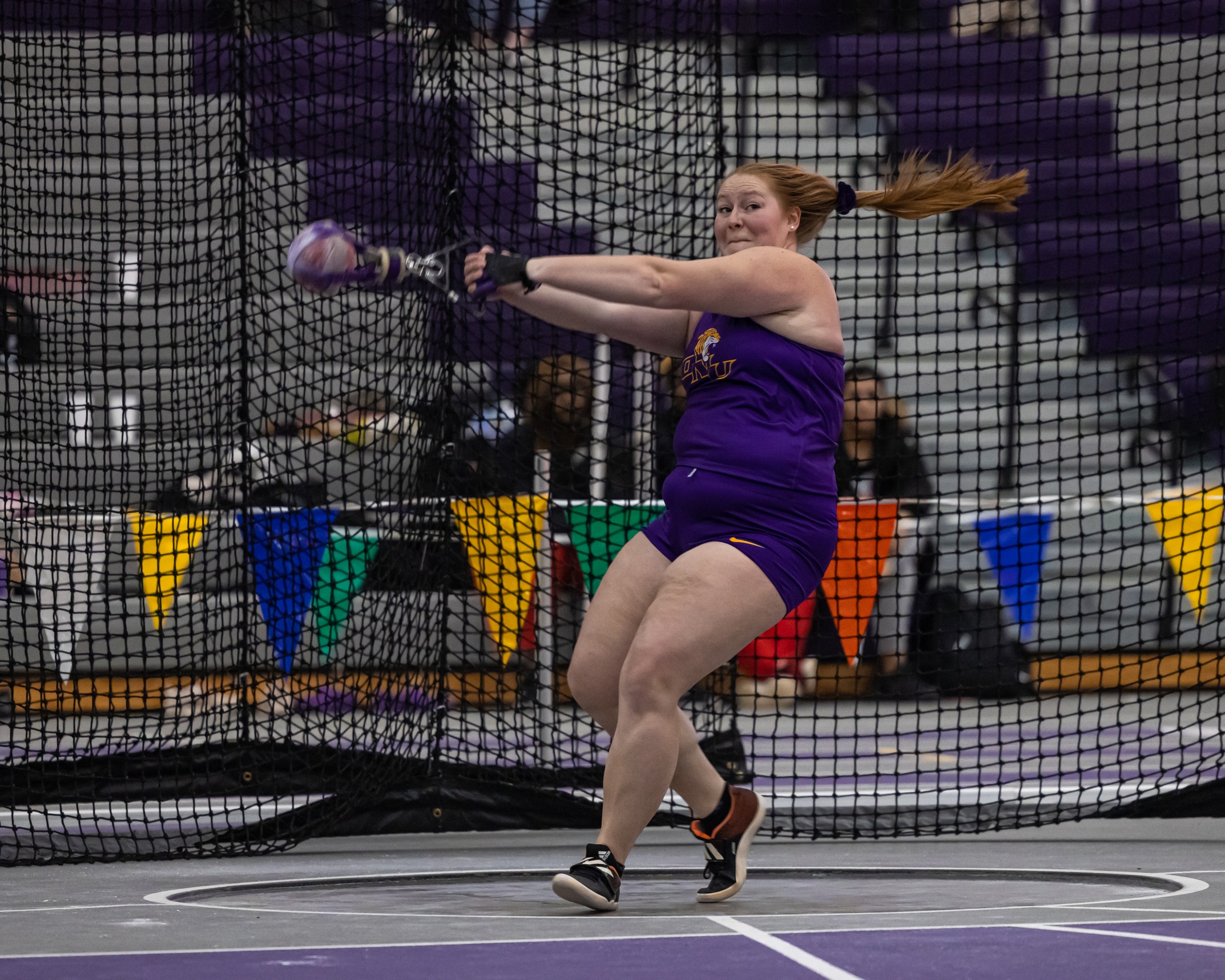 Photo Credit: Skyler Blanton
Madeleine Robinson achieved two "A" qualifying standards in the meet.