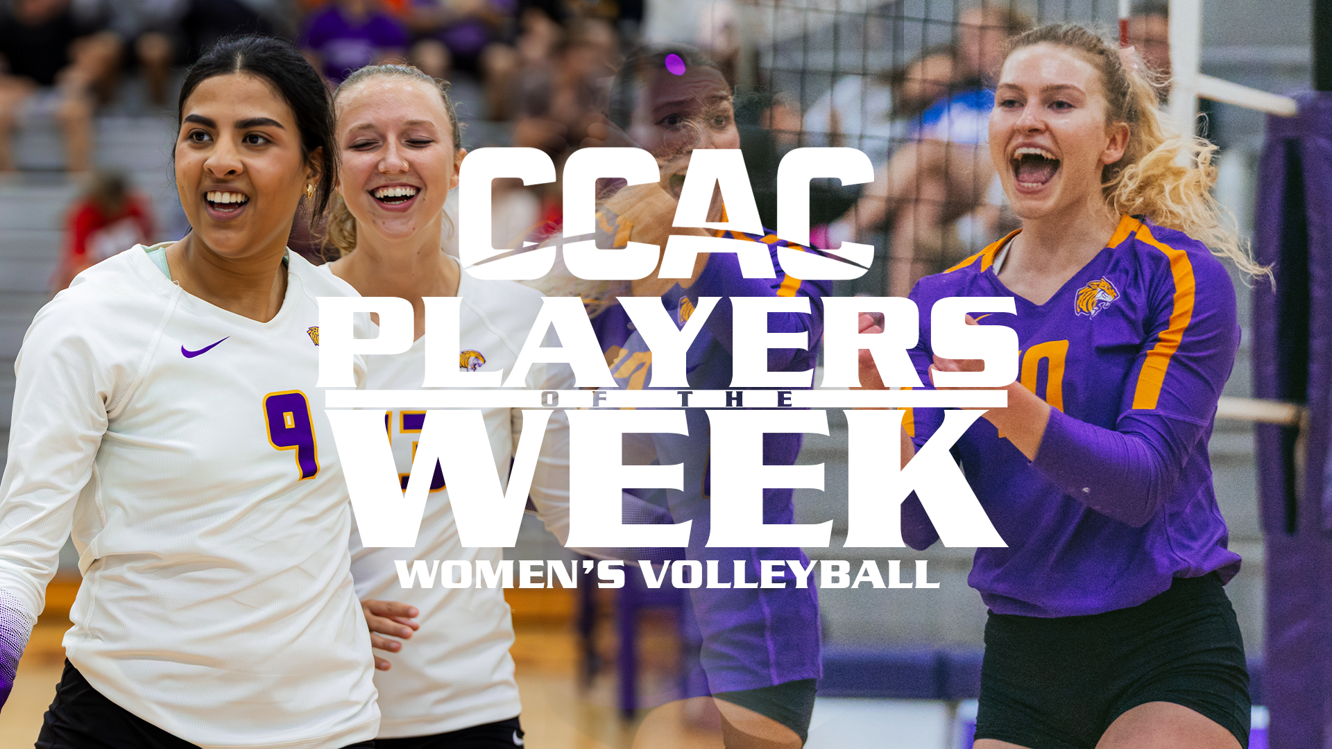 SANIF, FREDIN COLLECT CCAC WOMEN&rsquo;S VOLLEYBALL WEEKLY HONORS